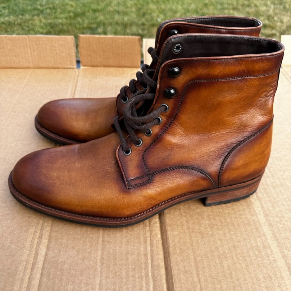 Magnanni Cognac Boots